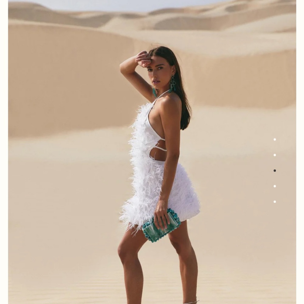 Cult Gaia Vale Dress - White - Picture 9 of 11